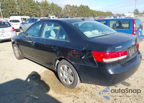 2008 Hyundai Sonata Gls V6 from USA, damaged, VIN 5NPET46F38H333372
